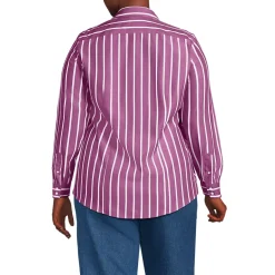 No Iron Button Front Shirt