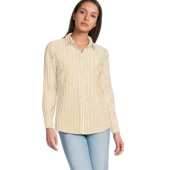 No Iron Button Front Shirt