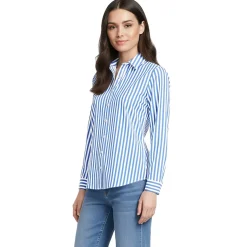 No Iron Button Front Shirt