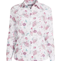 No Iron Button Front Shirt