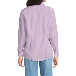 No Iron Button Front Shirt
