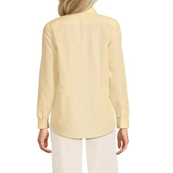 No Iron Button Front Shirt