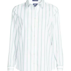 No Iron Button Front Shirt