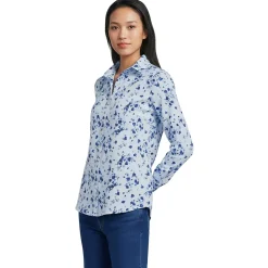 No Iron Button Front Shirt