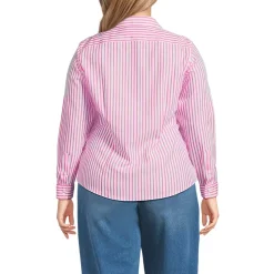No Iron Button Front Shirt