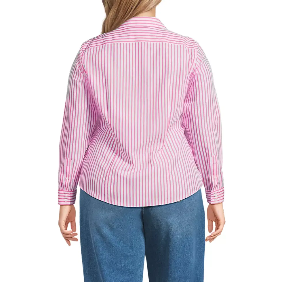 No Iron Button Front Shirt