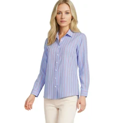 No Iron Button Front Shirt