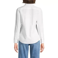 No Iron Button Front Shirt
