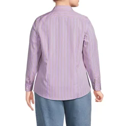No Iron Button Front Shirt