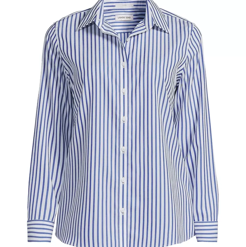 No Iron Button Front Shirt