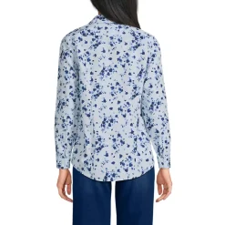 No Iron Button Front Shirt