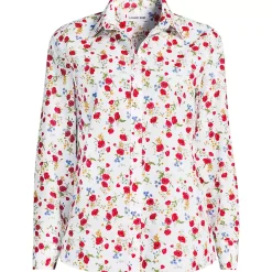 No Iron Button Front Shirt