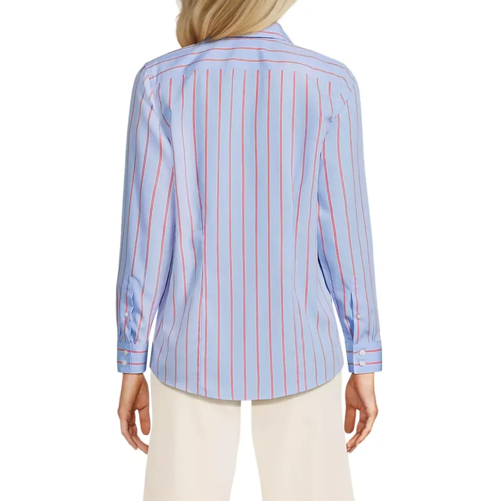 No Iron Button Front Shirt