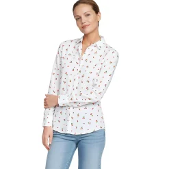 No Iron Button Front Shirt