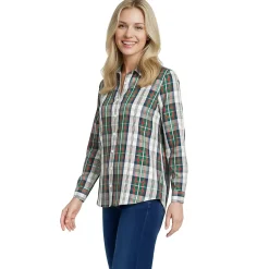 No Iron Button Front Shirt