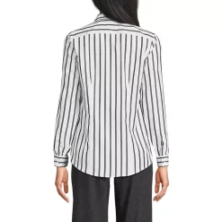 No Iron Button Front Shirt