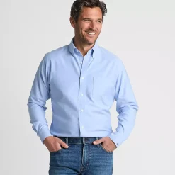 No Iron Supima Cotton Oxford Dress Shirt