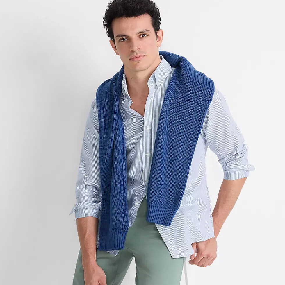 No Iron Supima Oxford Dress Shirt