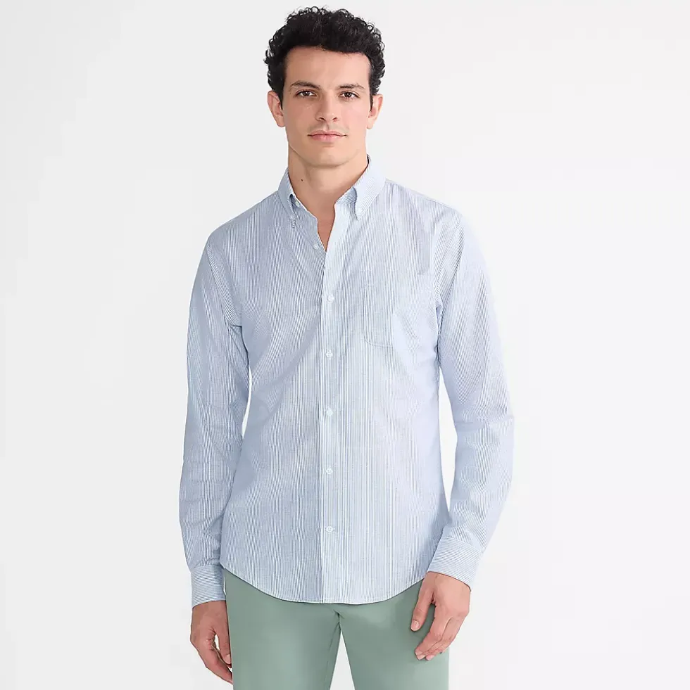 No Iron Supima Oxford Dress Shirt