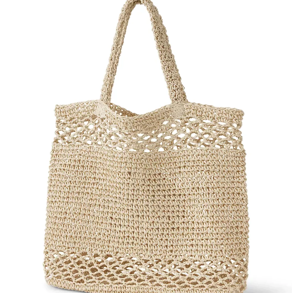 Novelty Openweave Straw Bag