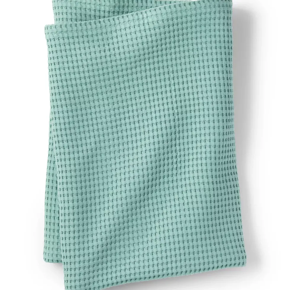 Organic Cotton Waffle Bed Blanket