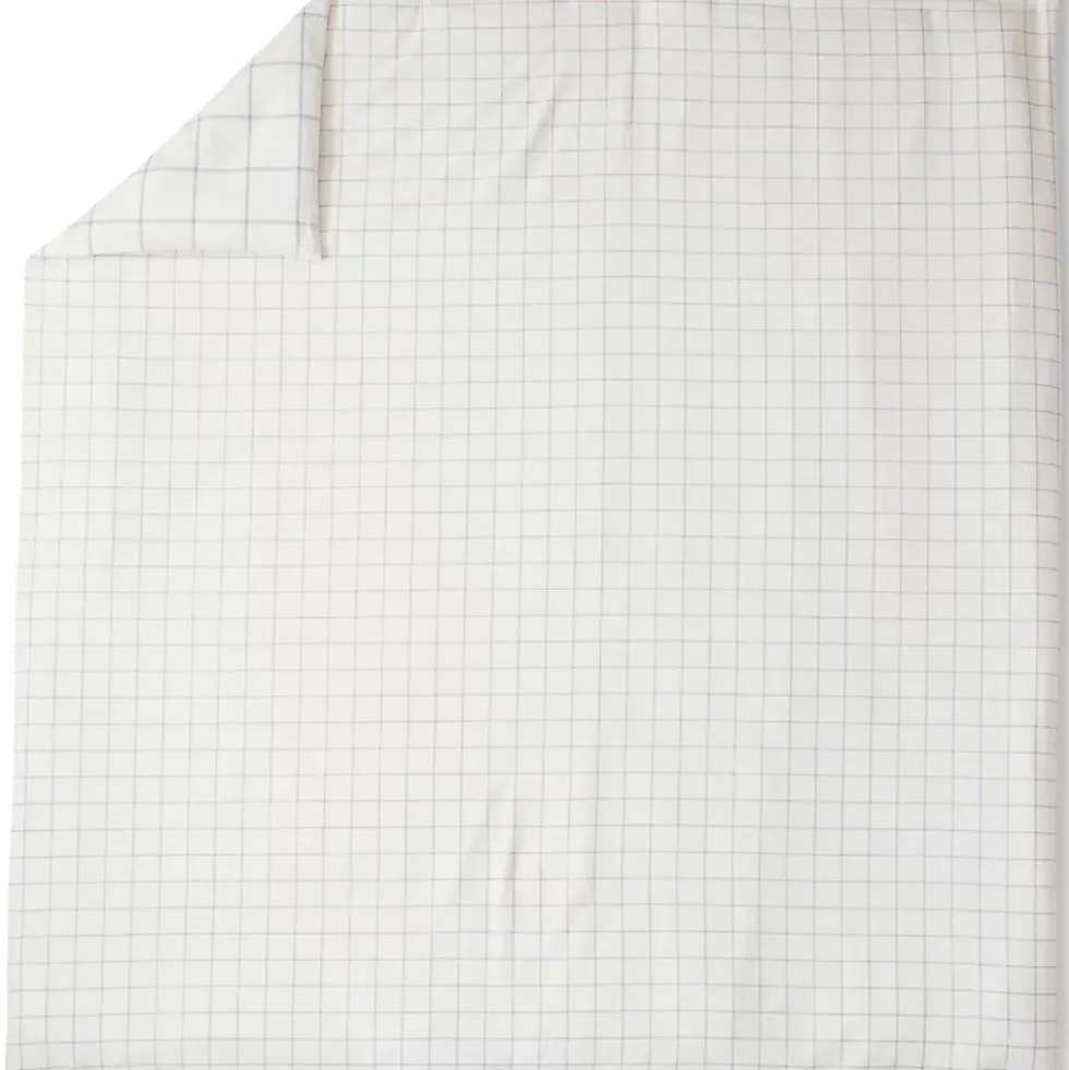 Oxford Yarn Dyed Cotton Reversible Duvet Cover