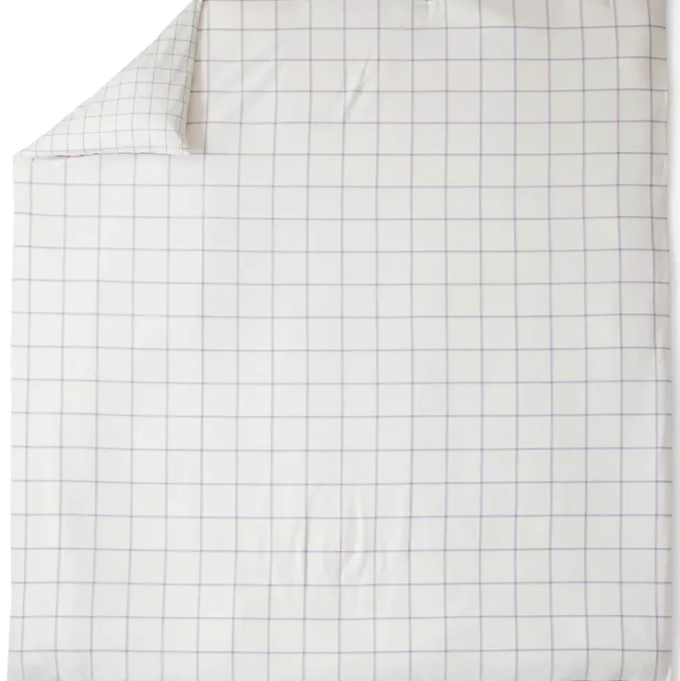 Oxford Yarn Dyed Cotton Reversible Duvet Cover