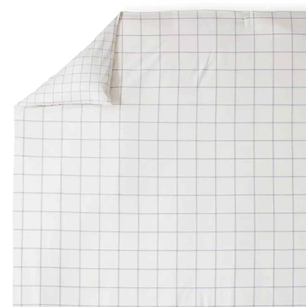 Oxford Yarn Dyed Cotton Reversible Duvet Cover