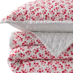 Printed Diamond Double Voile Quilt