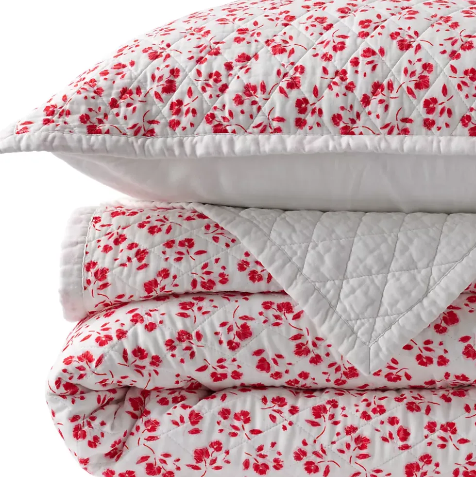 Printed Diamond Double Voile Quilt