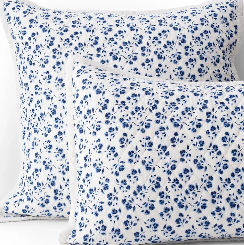 Printed Diamond Double Voile Quilt