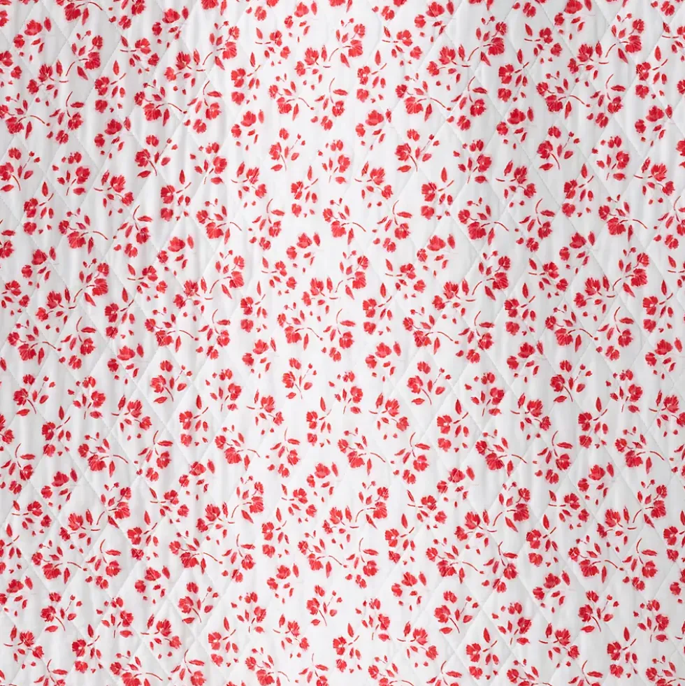 Printed Diamond Double Voile Quilt