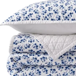 Printed Diamond Double Voile Quilt