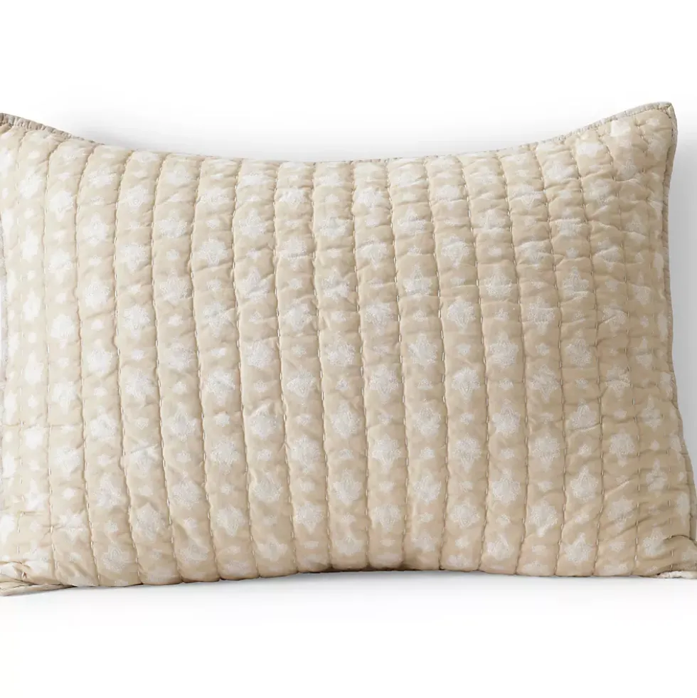 Printed Seed Stitch Sham