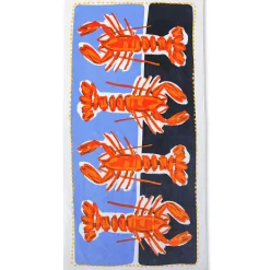 Printed Velour Beach Towel