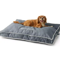 Rectangular Canvas Dog Bed Cover