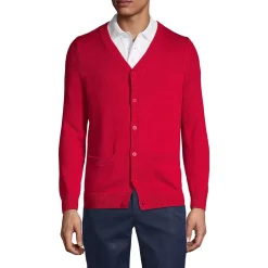 School Uniform Boys Cotton Modal Button Front Cardigan Sweater