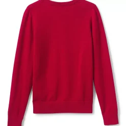 School Uniform Boys Cotton Modal Fine Gauge V-neck Sweater