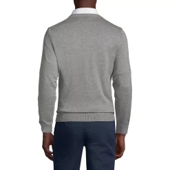 School Uniform Boys Cotton Modal Fine Gauge V-neck Sweater