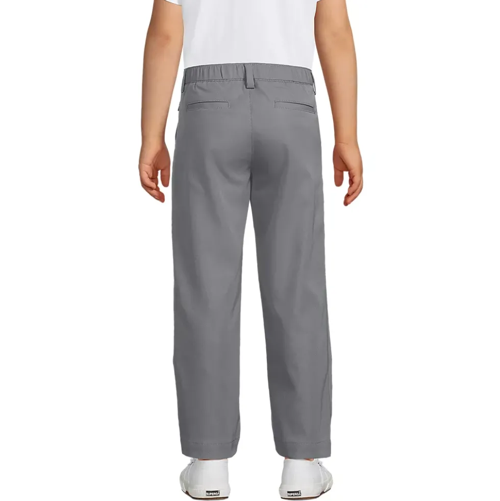 School Uniform Boys Iron Knee Active Performance Chino Pants