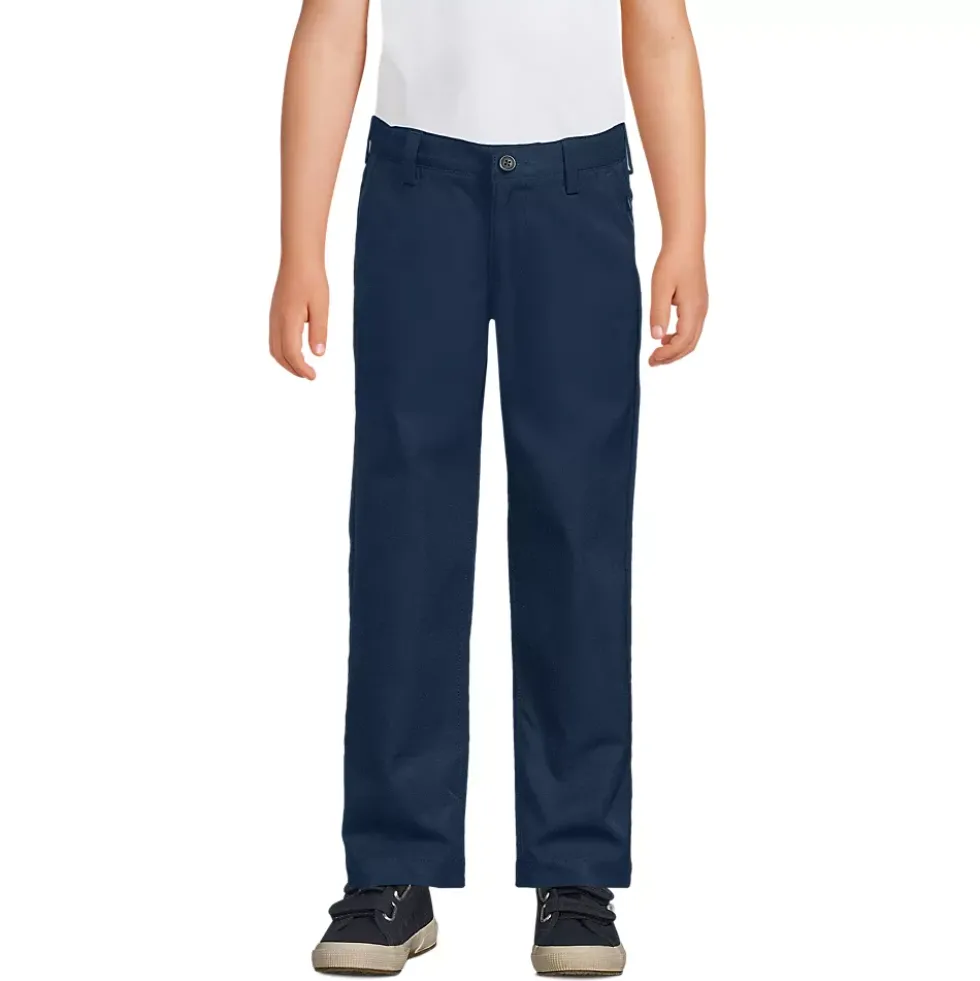 School Uniform Boys Iron Knee Active Performance Chino Pants