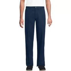 School Uniform Boys Iron Knee Blend Plain Front Chino Pants