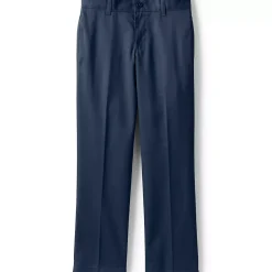 School Uniform Boys Iron Knee Blend Plain Front Chino Pants