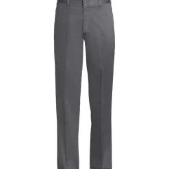 School Uniform Boys Iron Knee Blend Plain Front Chino Pants
