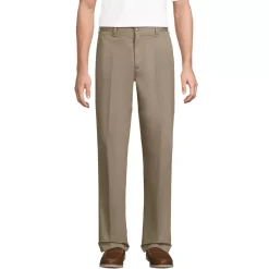 School Uniform Boys Iron Knee Blend Plain Front Chino Pants