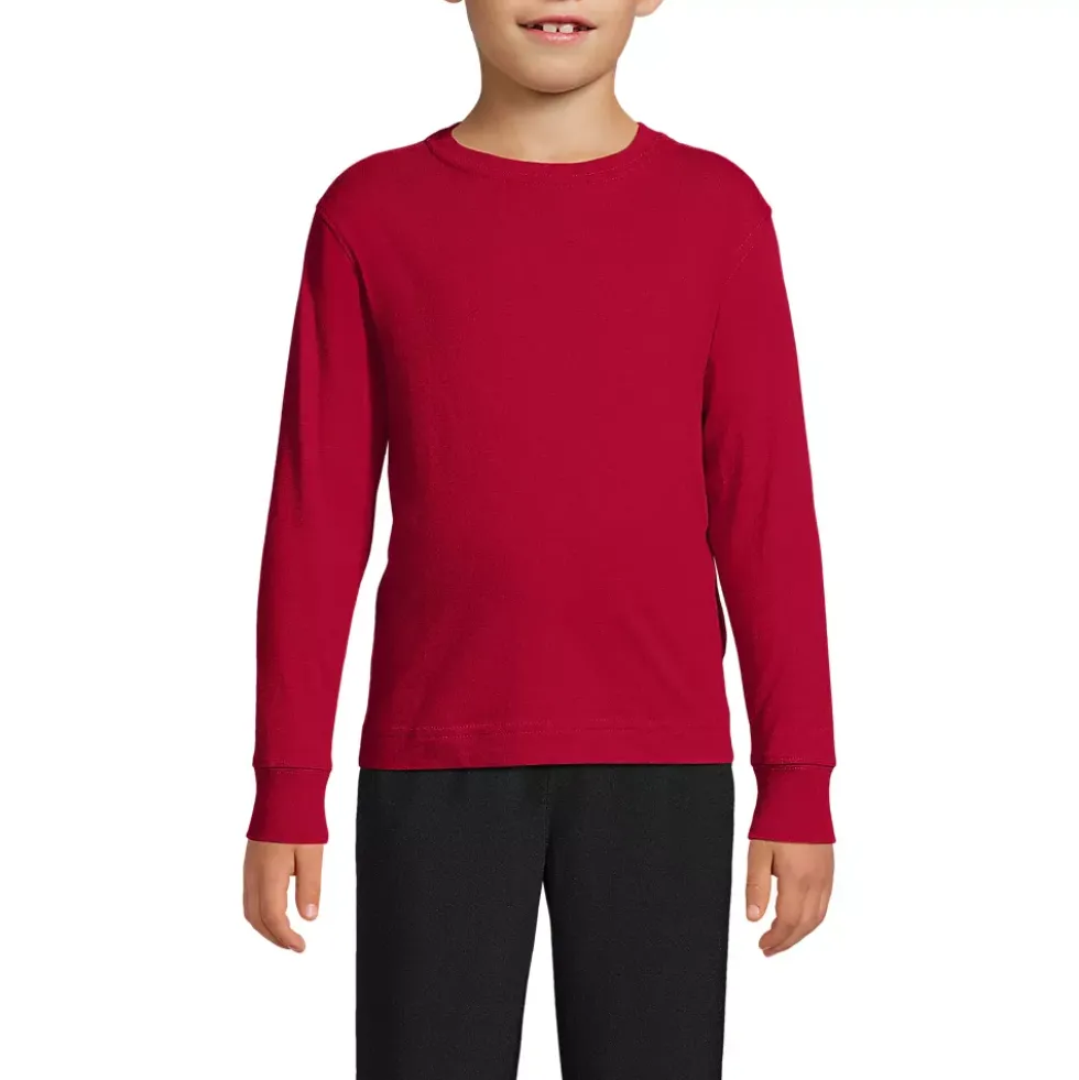 School Uniform Boys Long Sleeve Essential T-shirt
