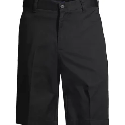 School Uniform Boys Plain Front Blend Chino Shorts