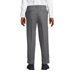 School Uniform Boys Plain Front Dress Pants