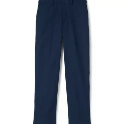 School Uniform Boys Plain Front Dress Pants