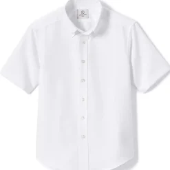 School Uniform Boys Short Sleeve Oxford Dress Shirt